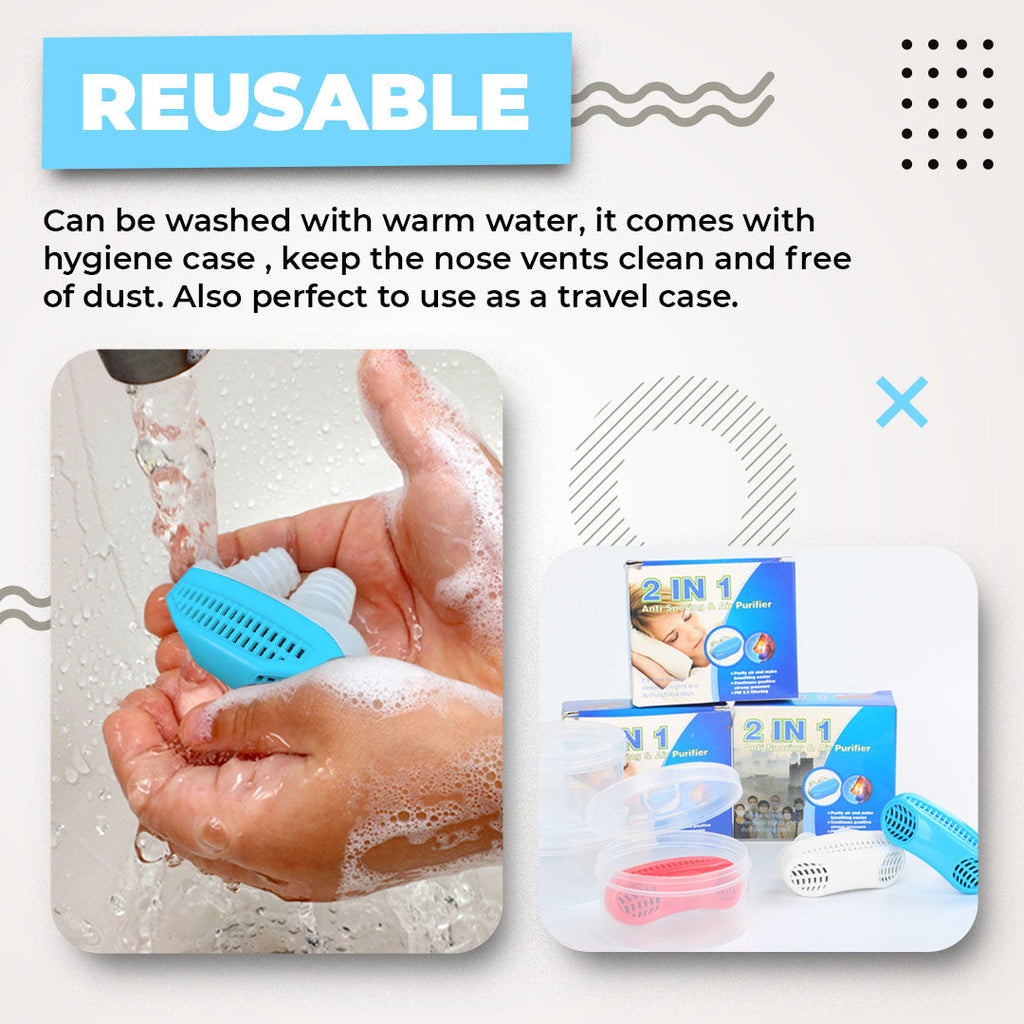 2 In 1 Anti Snore & Air Purifier
