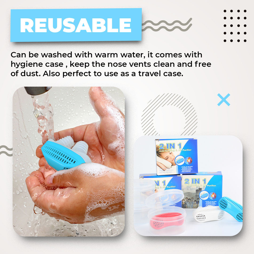 2 In 1 Anti Snore & Air Purifier
