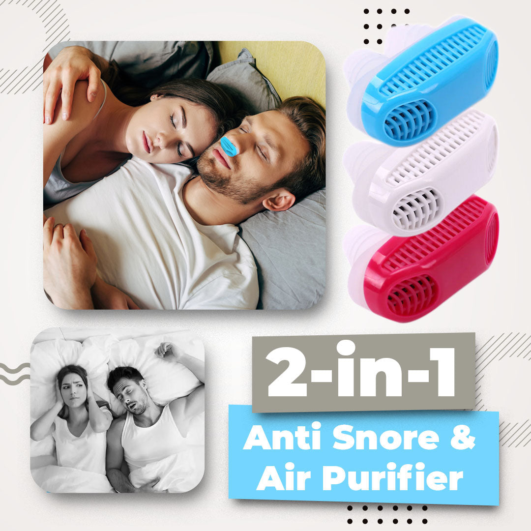 2 In 1 Anti Snore & Air Purifier