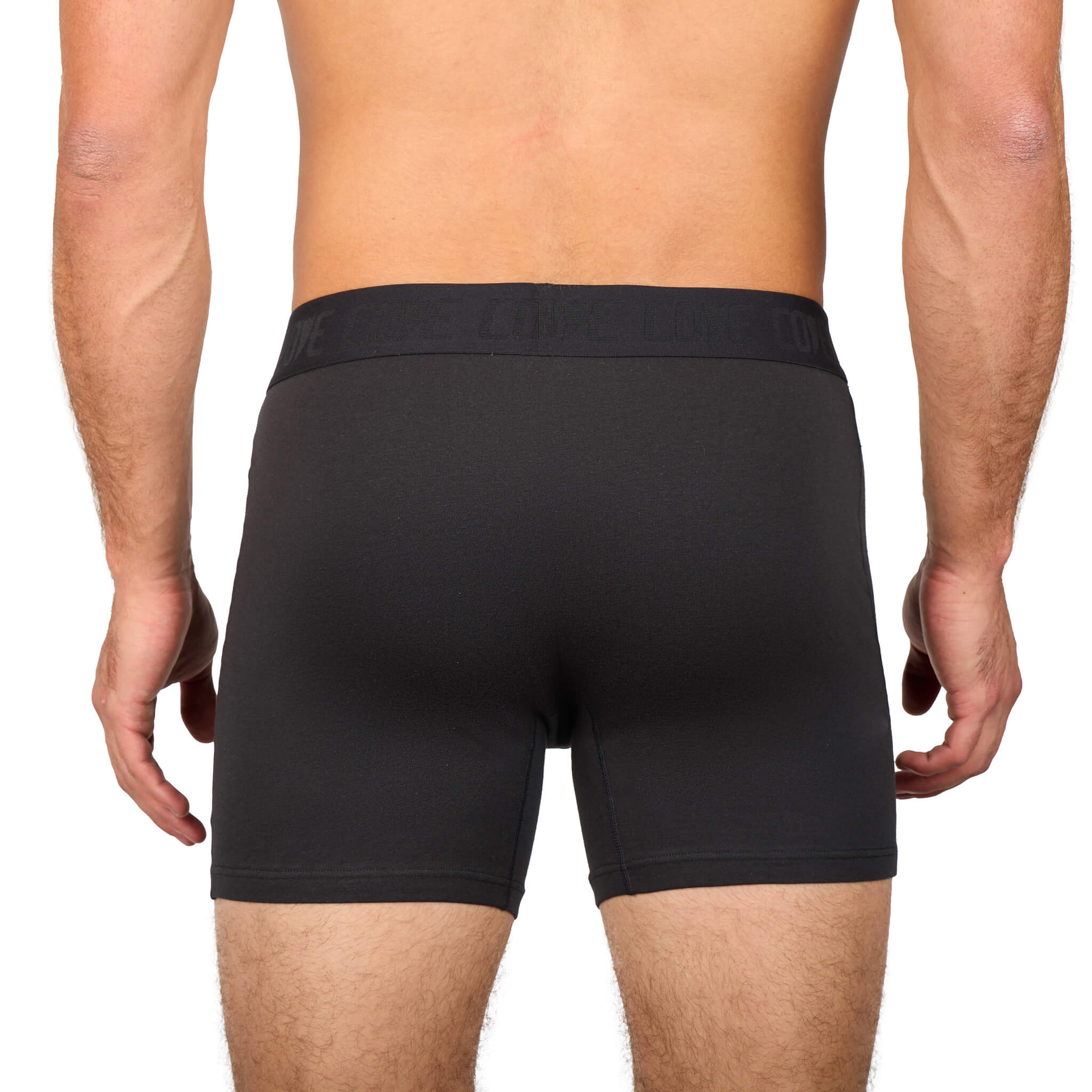 (New) Organic Cotton Boxers - Black