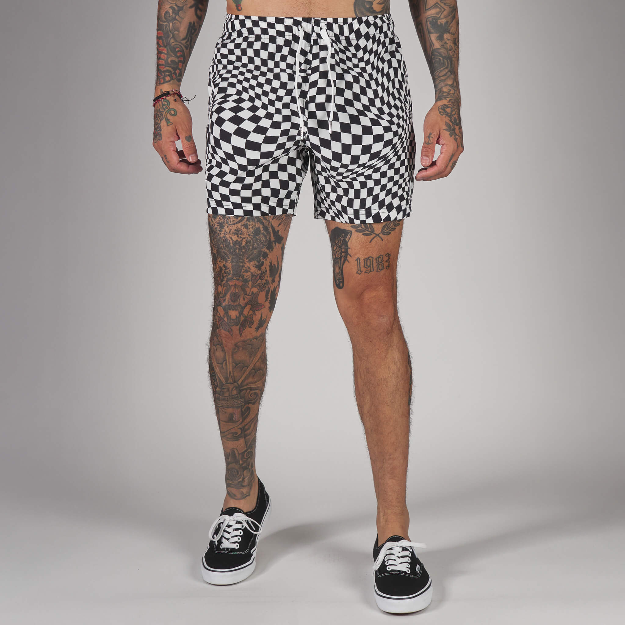 (New) Checkered Flag Shorts