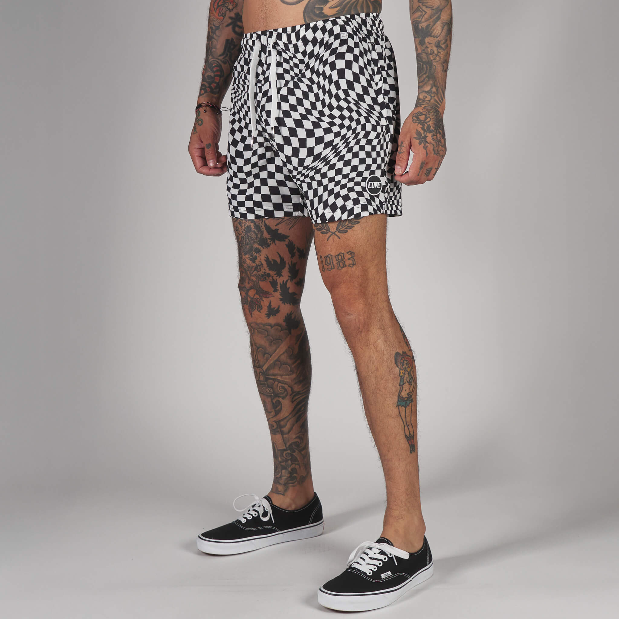 (New) Checkered Flag Shorts