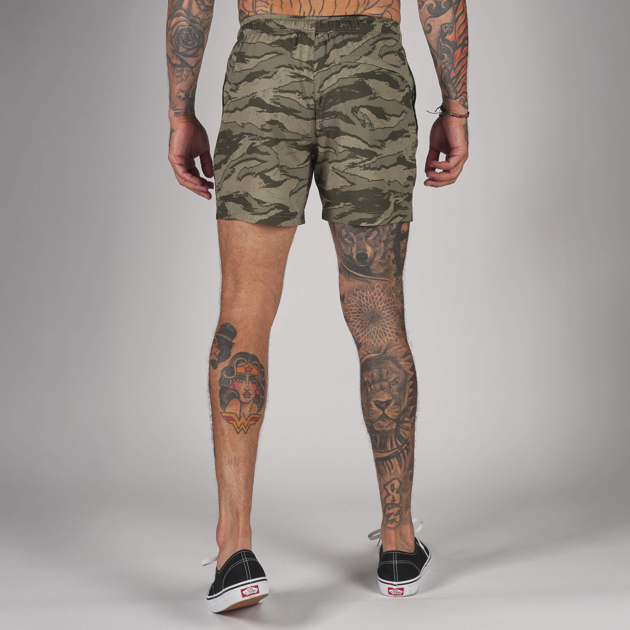 (New) Tiger Camo Shorts - Sand