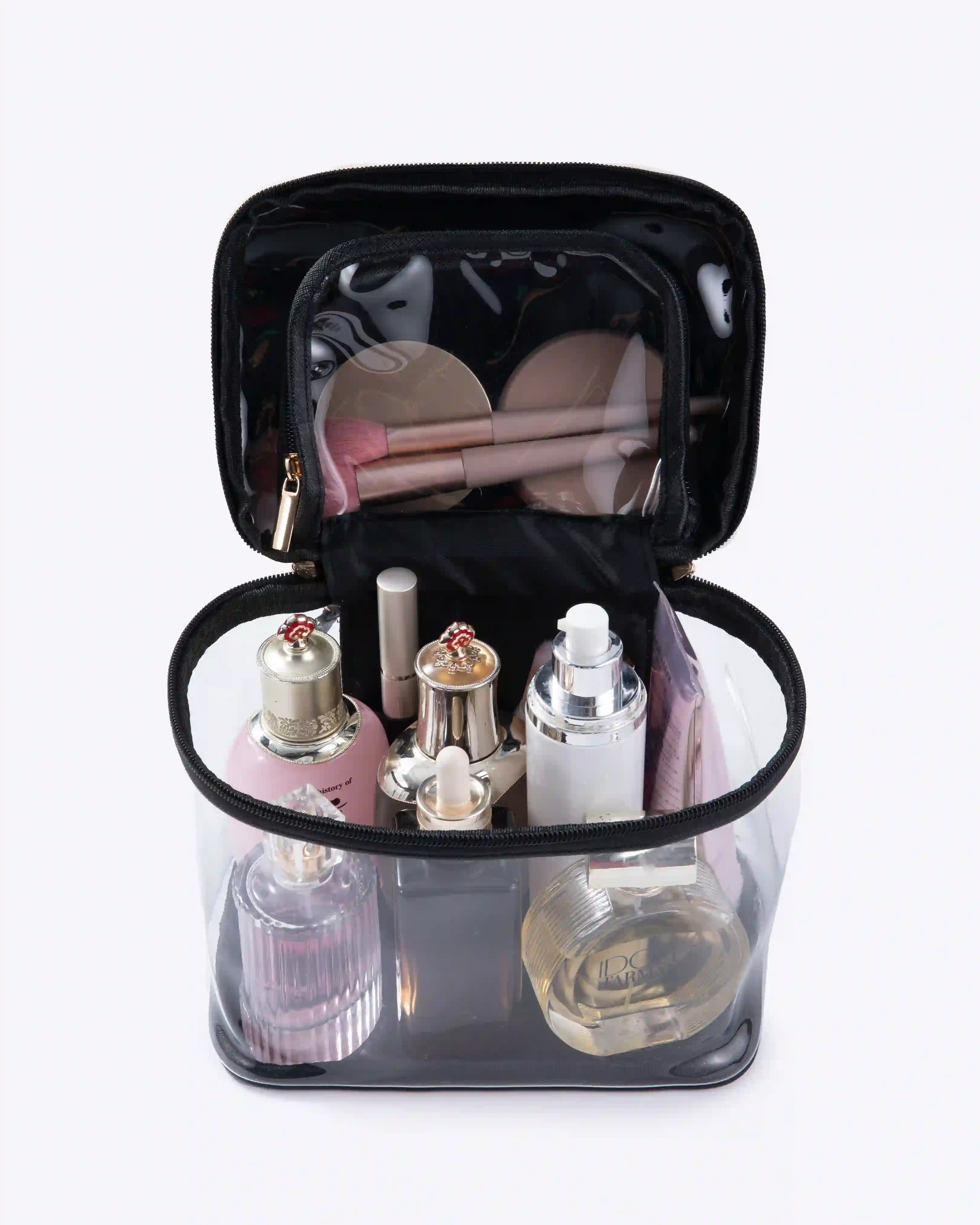 Carry-on Clear Makeup Bag