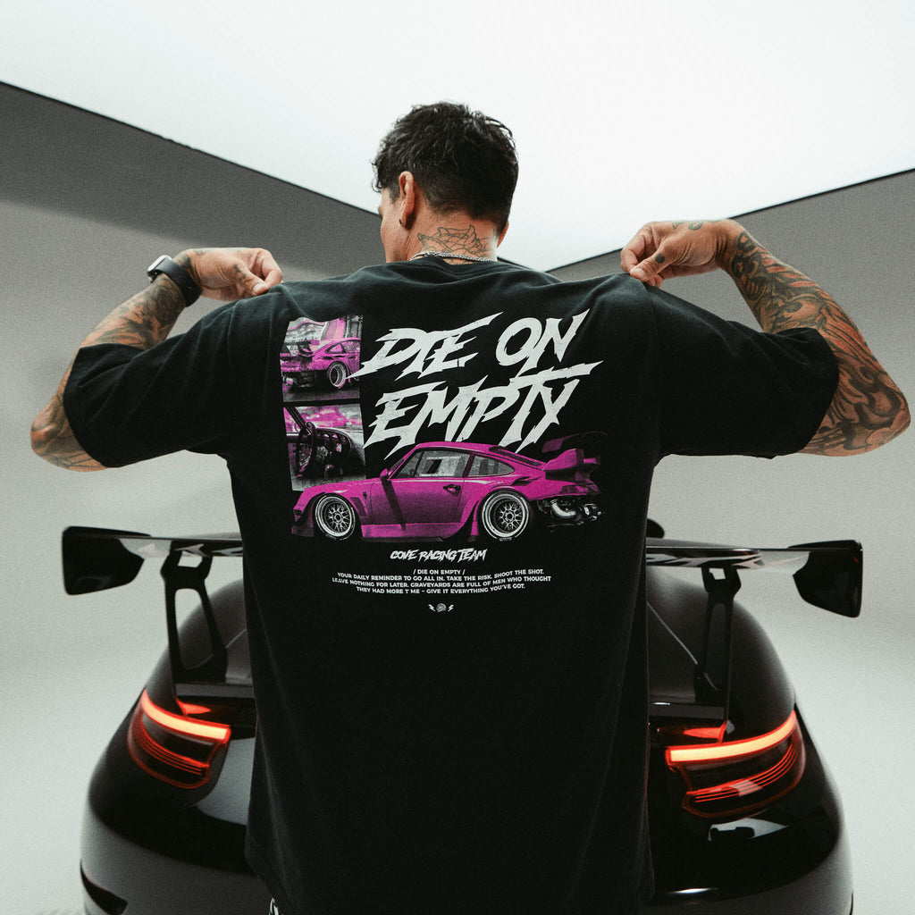 (New) Die on Empty Tee - Black