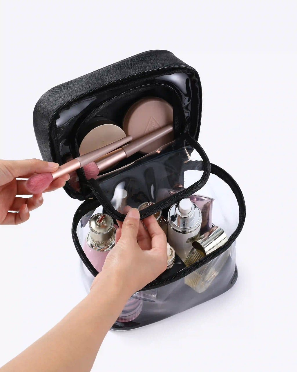 Carry-on Clear Makeup Bag