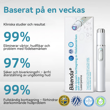 Bikenda® laserpenna🎉 – Säg hejdå till hudproblem med kraften av CO₂-laser!