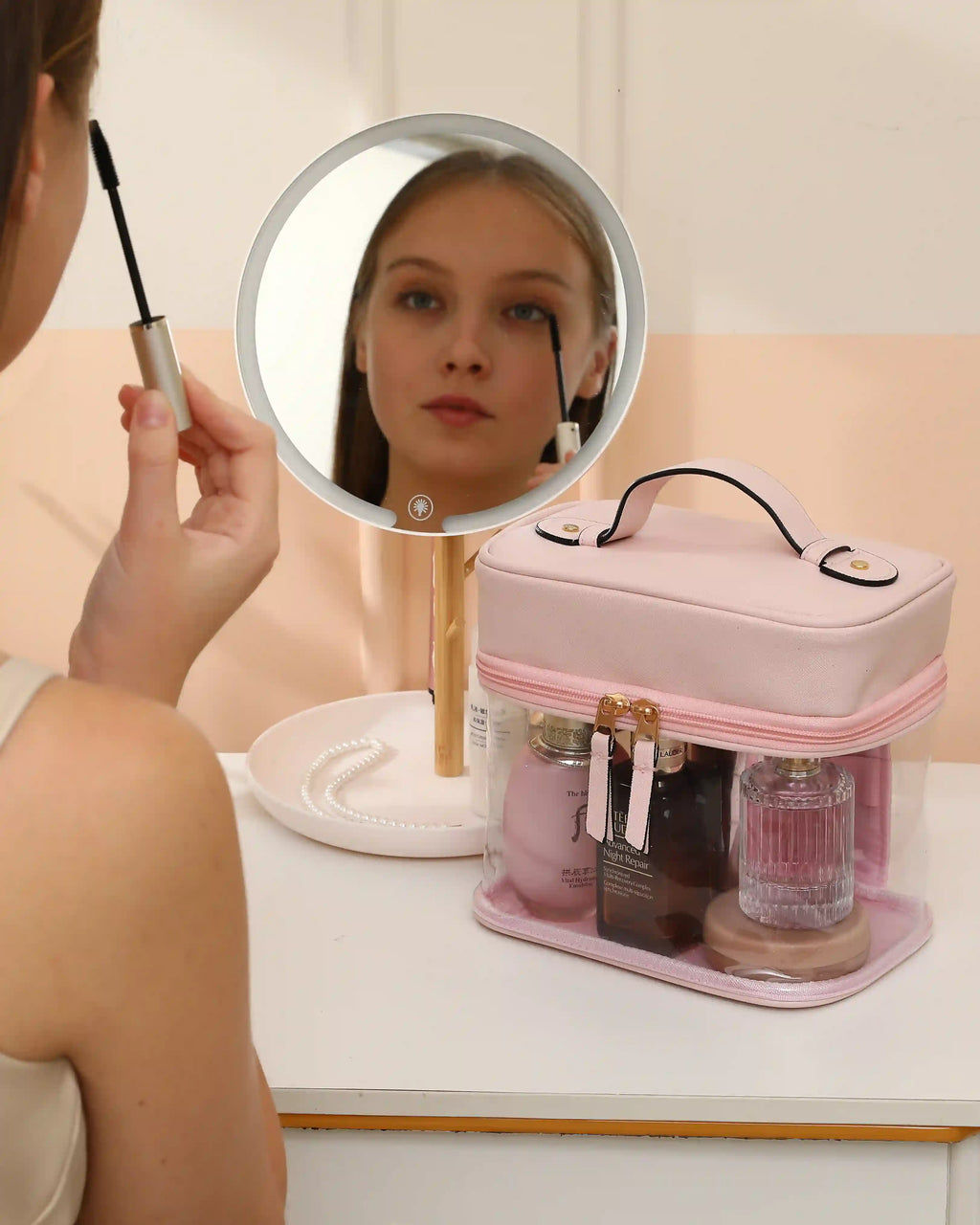 Carry-on Clear Makeup Bag