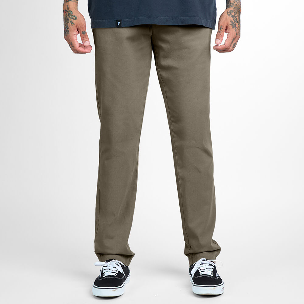(New) Chino Pants - Dark Khaki