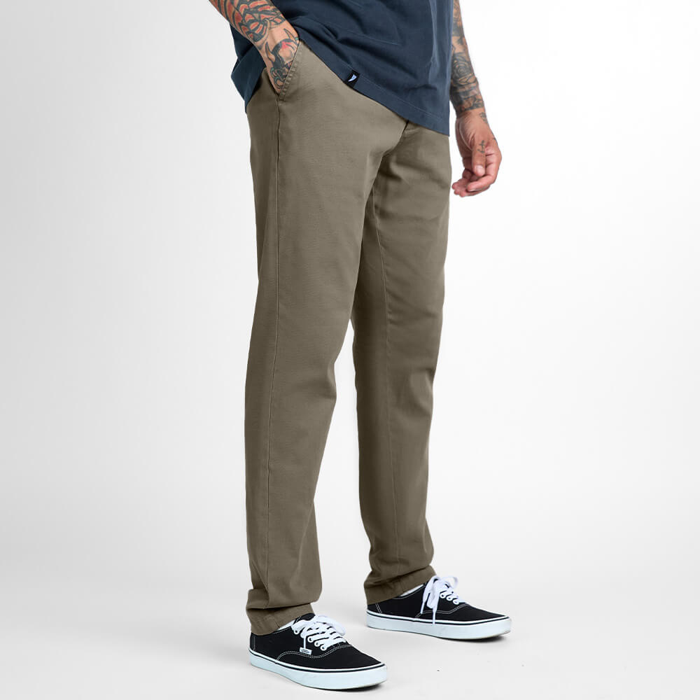 (New) Chino Pants - Dark Khaki