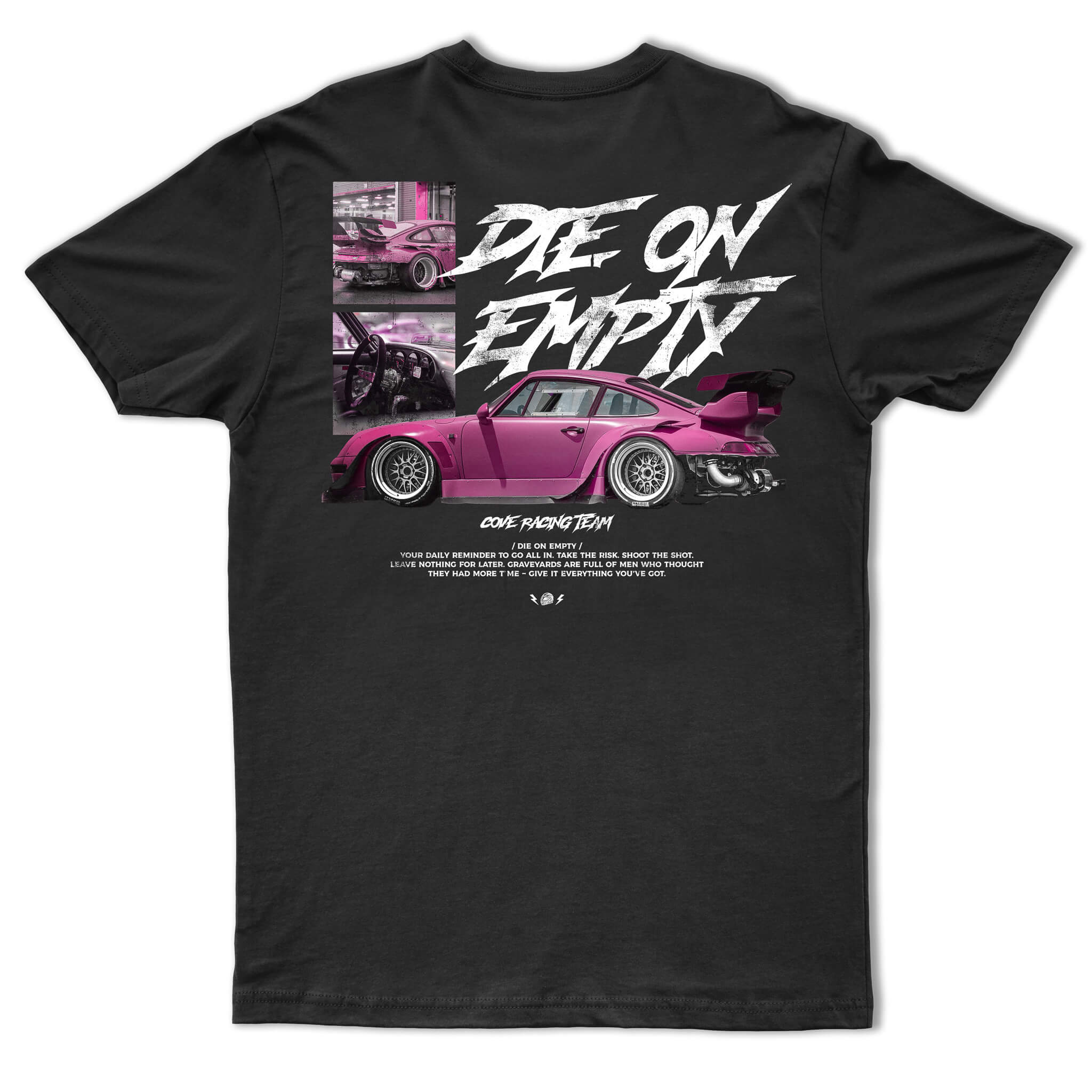(New) Die on Empty Tee - Black