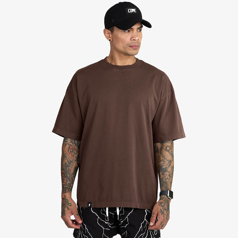 (New) Heavyweight Tee - Coffee