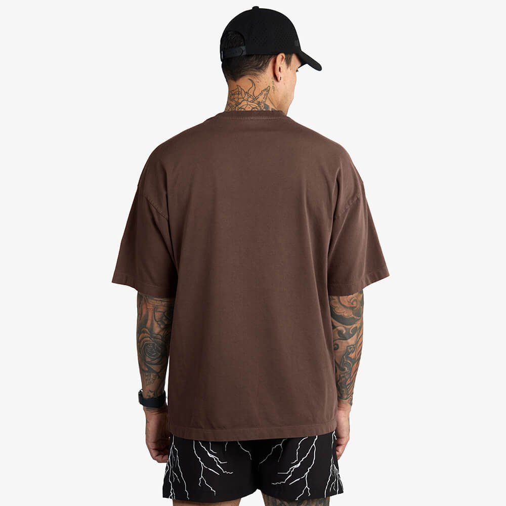 (New) Heavyweight Tee - Coffee