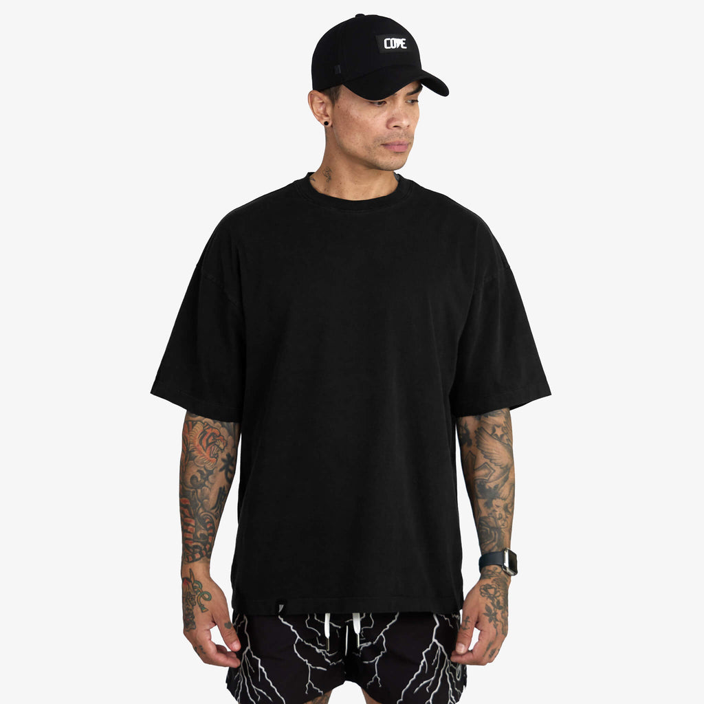 (New) Heavyweight Tee - Jet Black