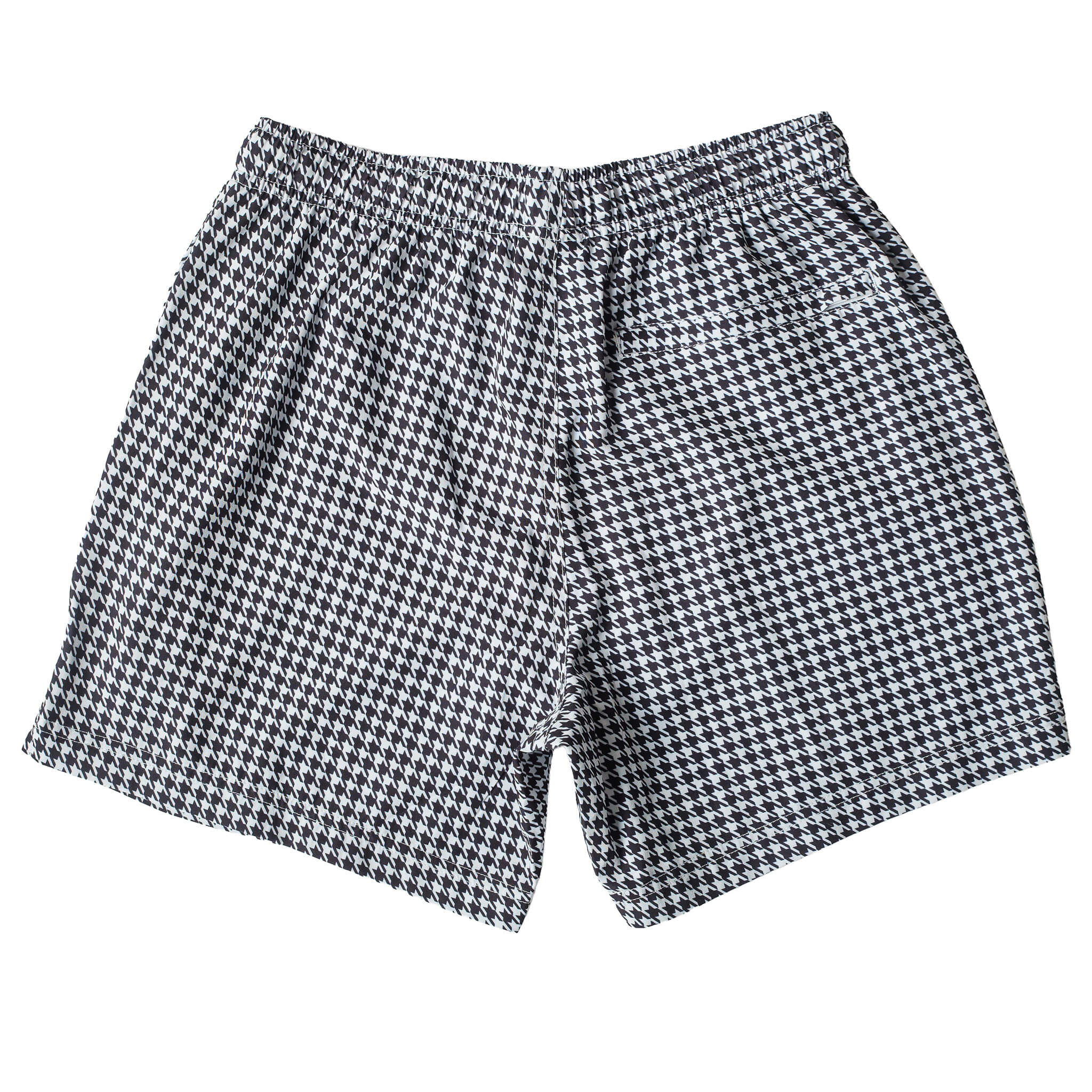 (New) Houndstooth Shorts - White