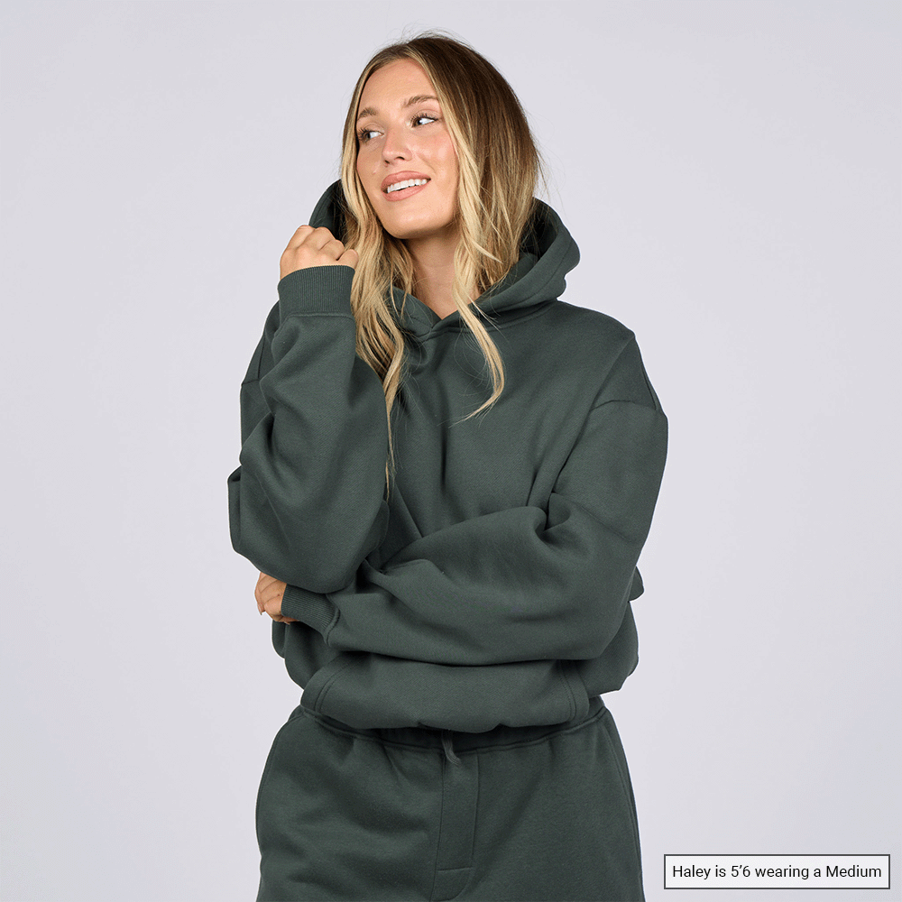 (New) Weighted Hoodie - Cilantro