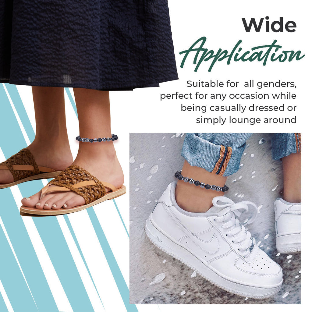 Black Obsidian Anklet