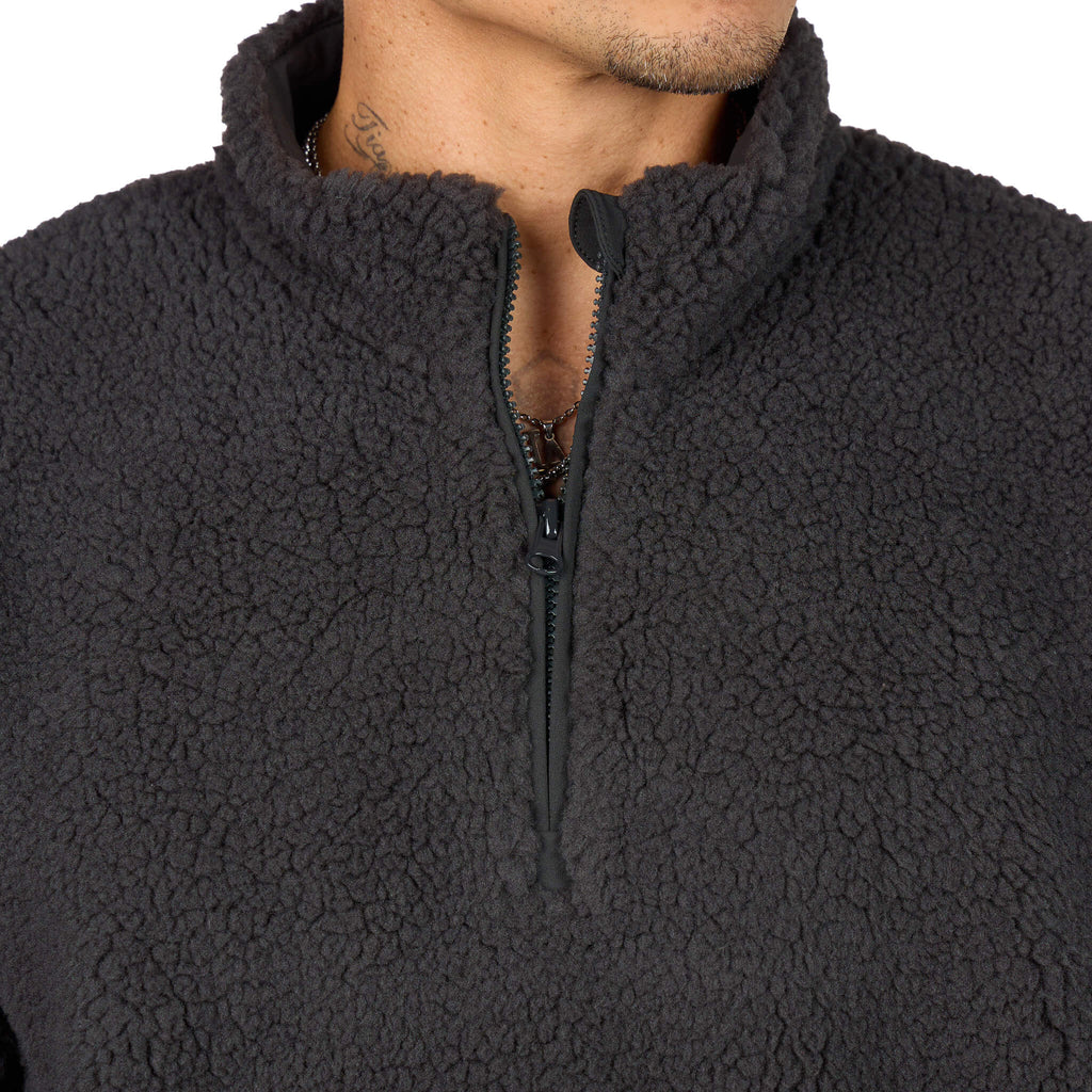 (New) Sherpa Quarter Zip - Gray