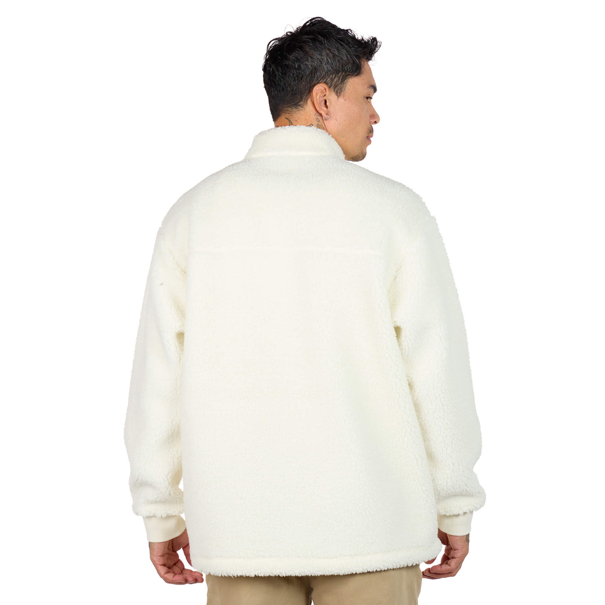 (New) Sherpa Quarter Zip - Bone