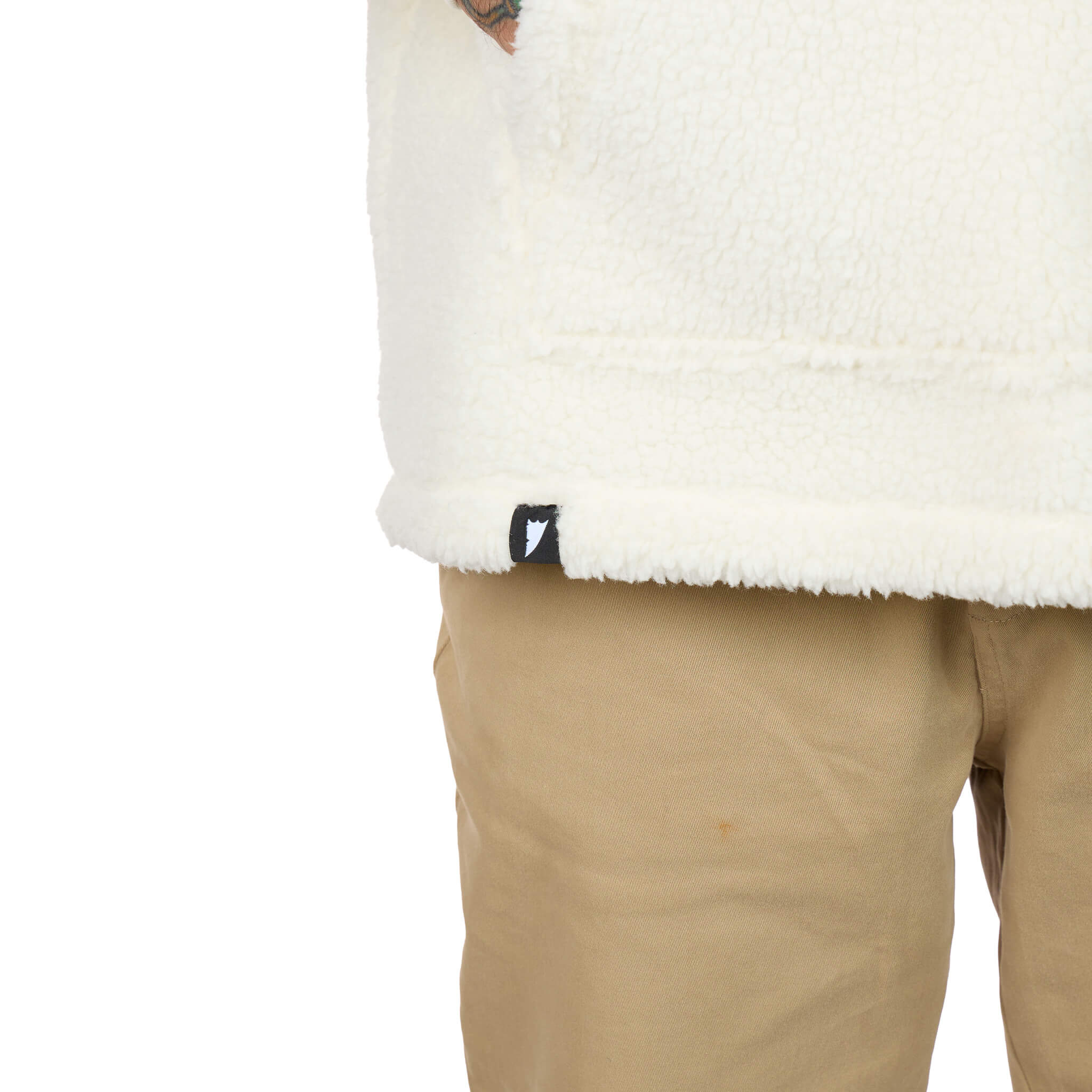 (New) Sherpa Quarter Zip - Bone