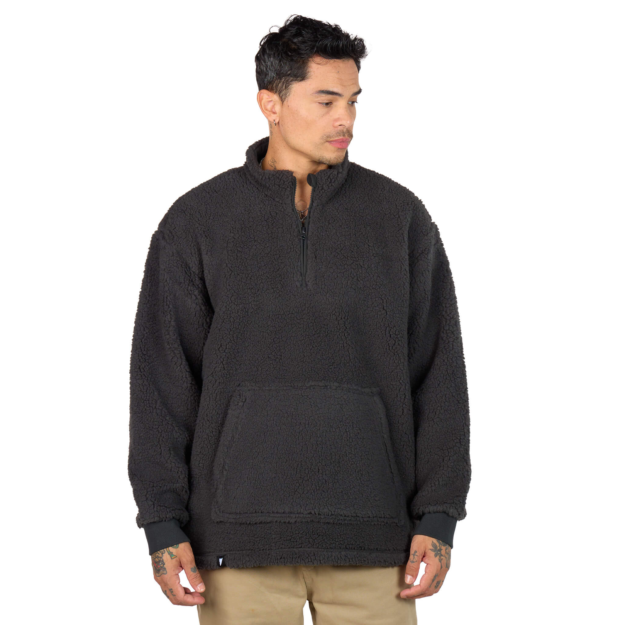 (New) Sherpa Quarter Zip - Gray