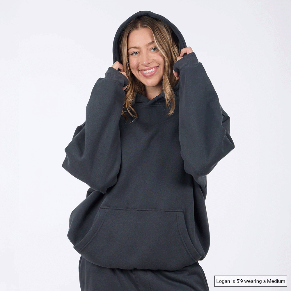 (New) Weighted Hoodie - Gray