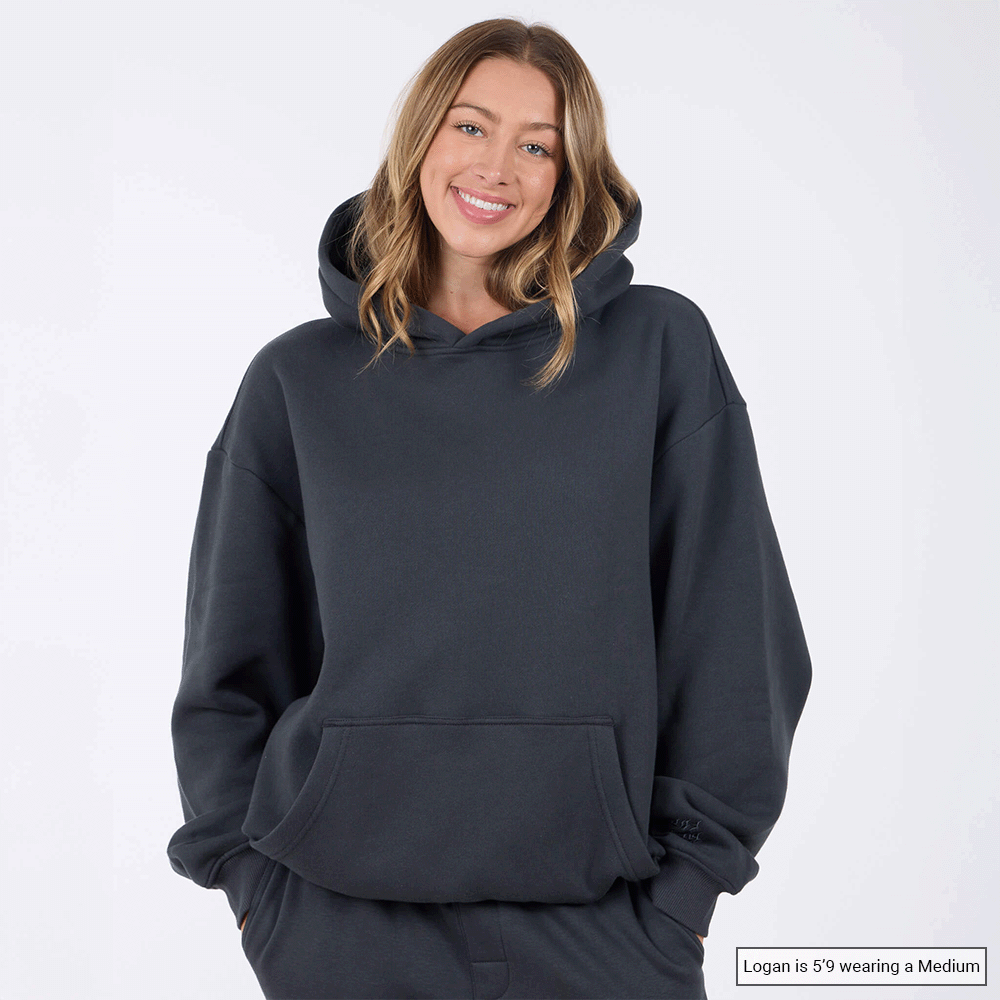 (New) Weighted Hoodie - Gray