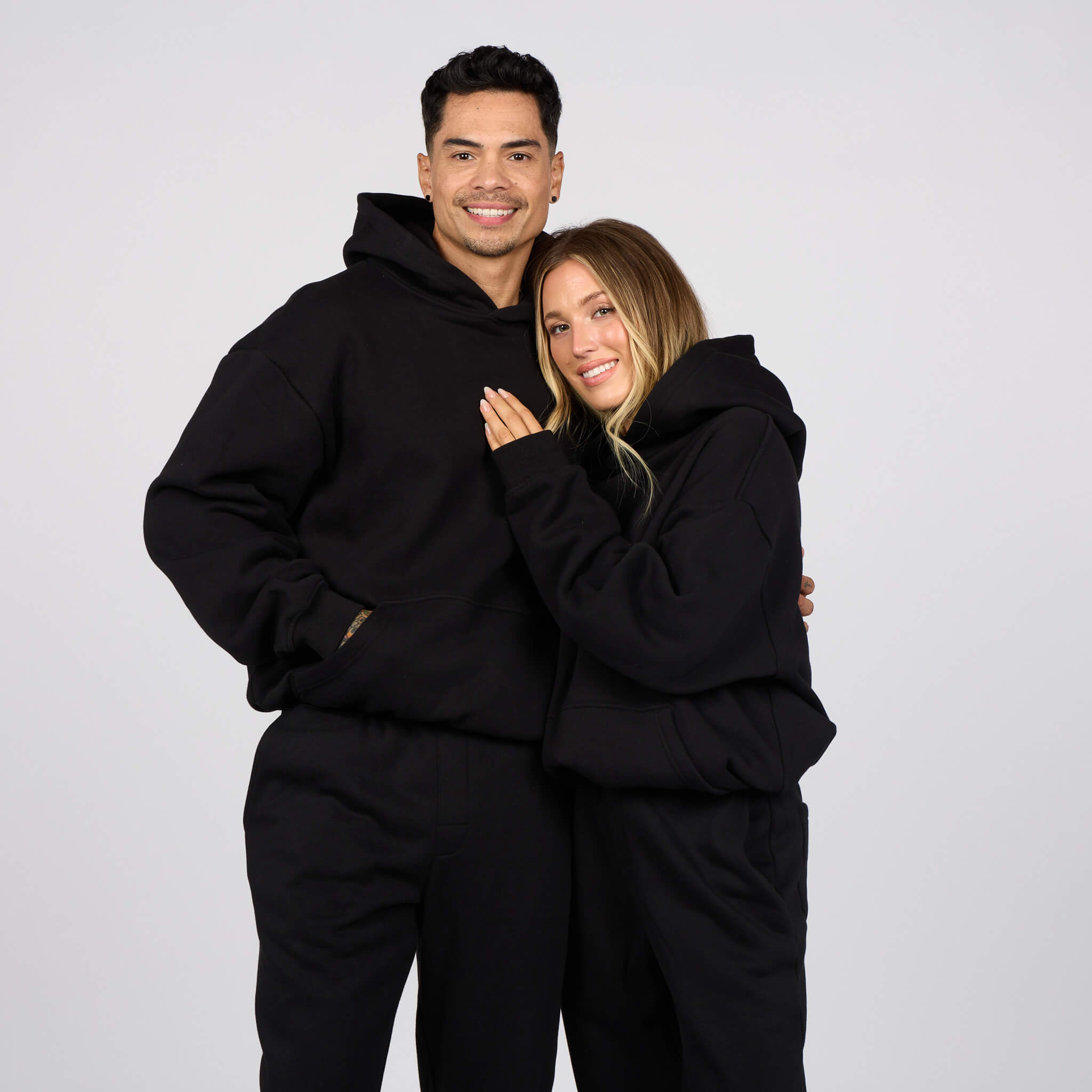 (New) Weighted Hoodie - Black