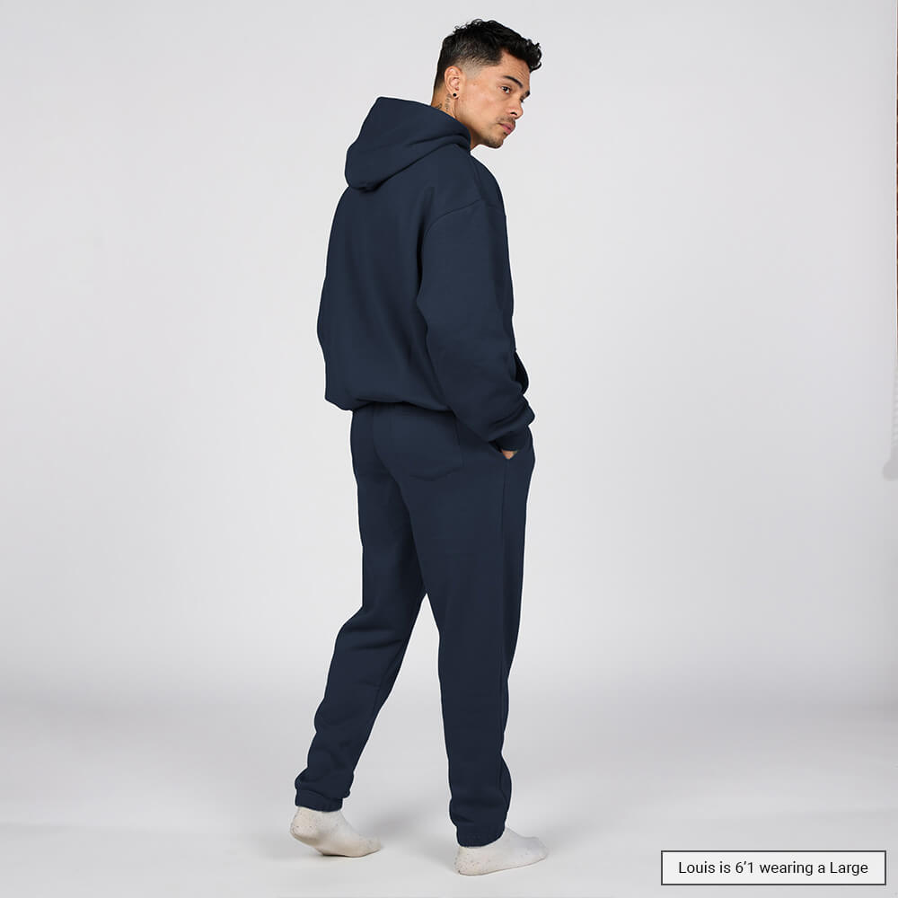(New) Weighted Hoodie - Navy