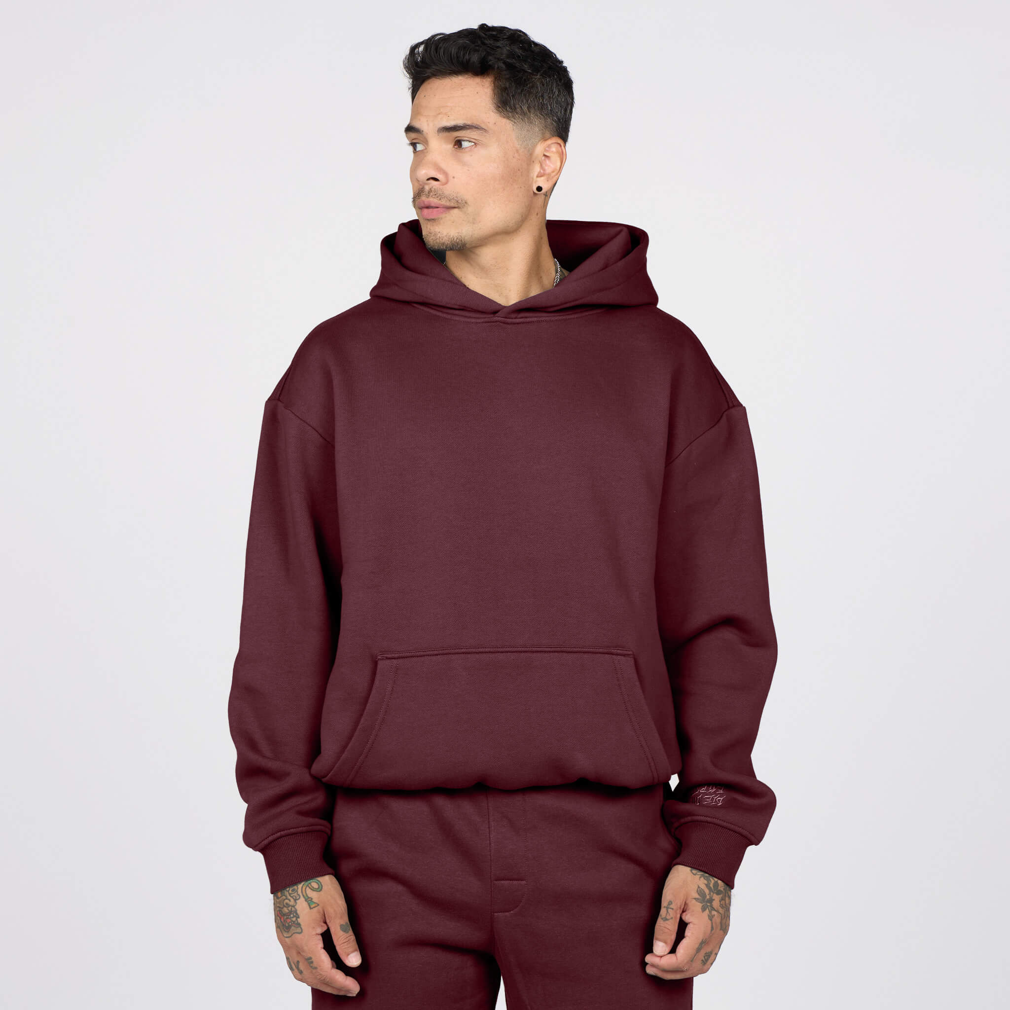 (New) Weighted Hoodie - Plum
