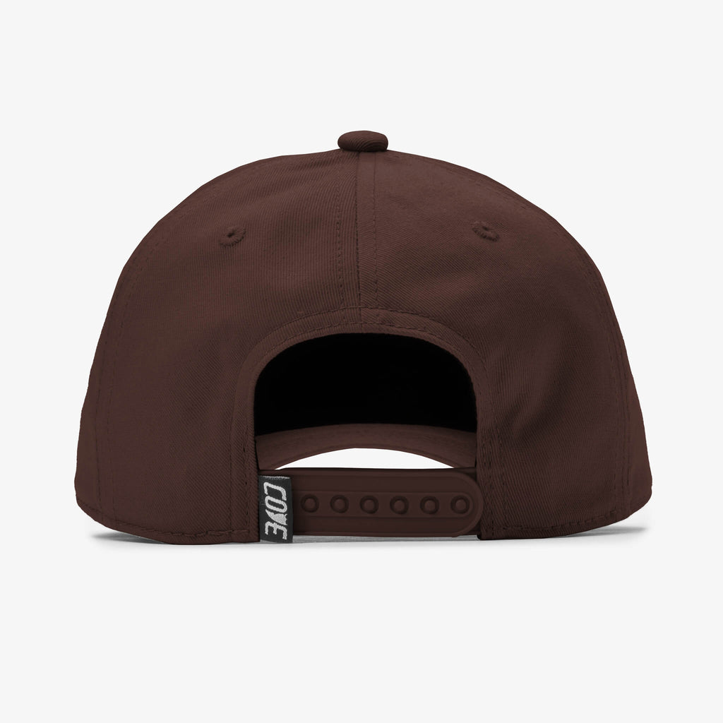 (New) A-Frame Hat - Brown