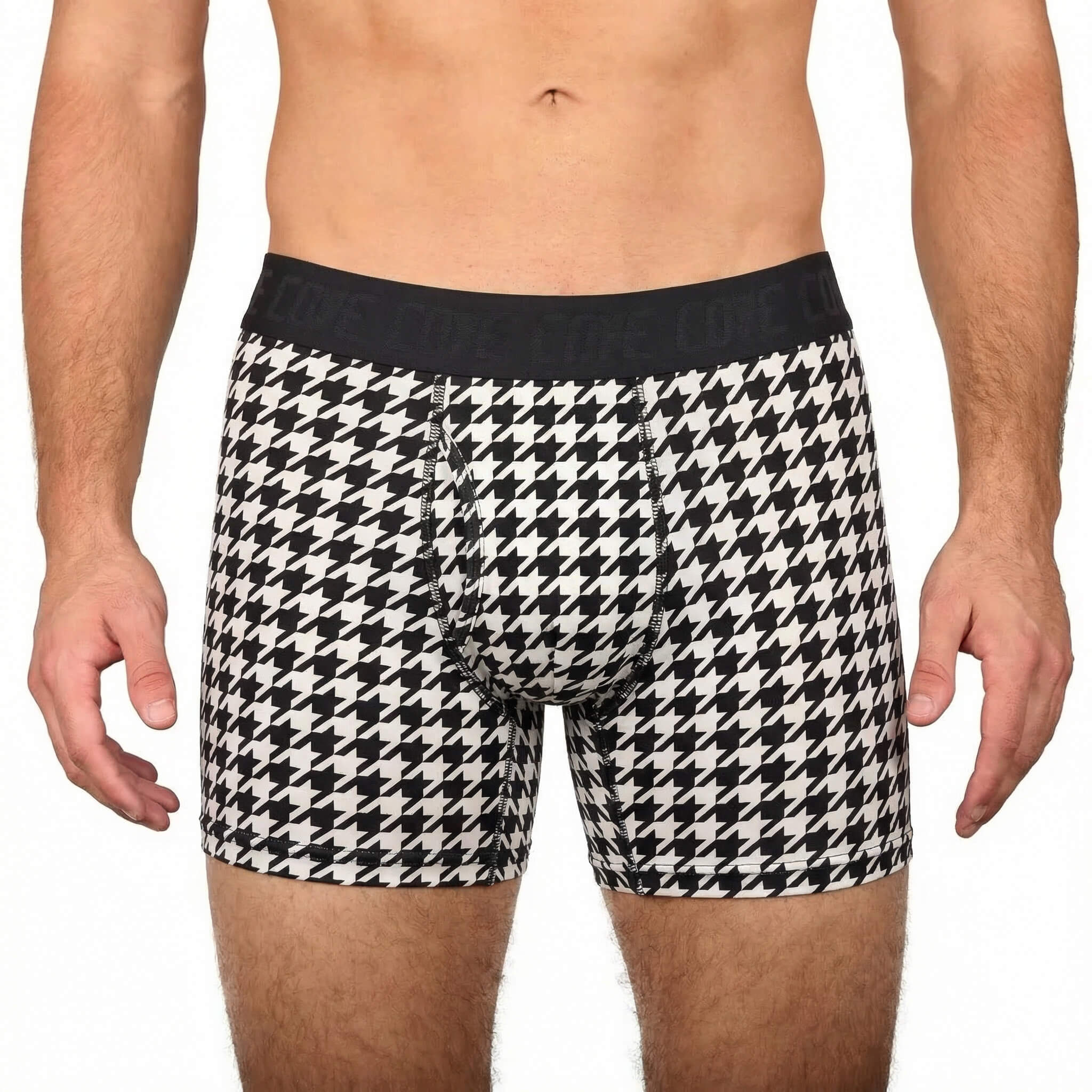 (New) Organic Cotton Boxers - Houndstooth