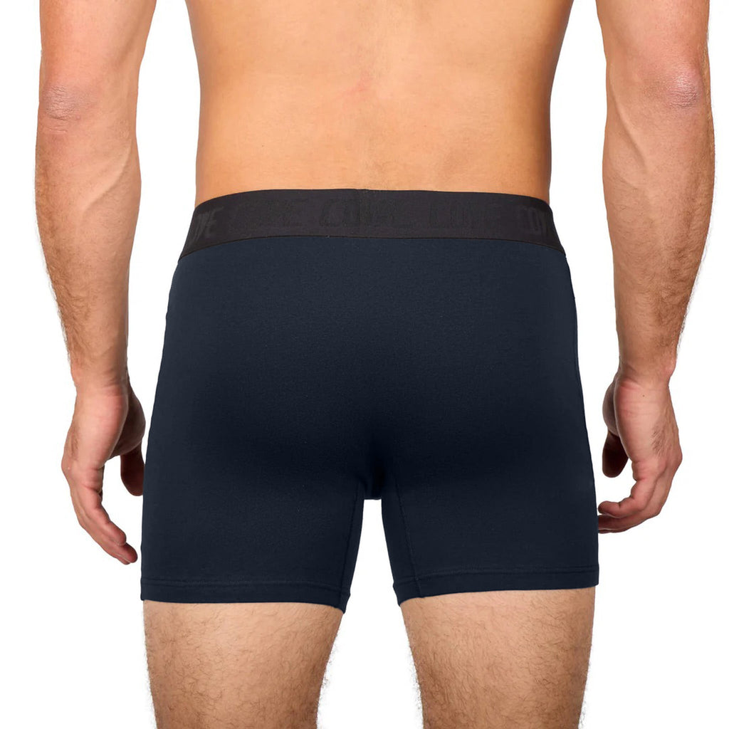 (New) Organic Cotton Boxers - Navy