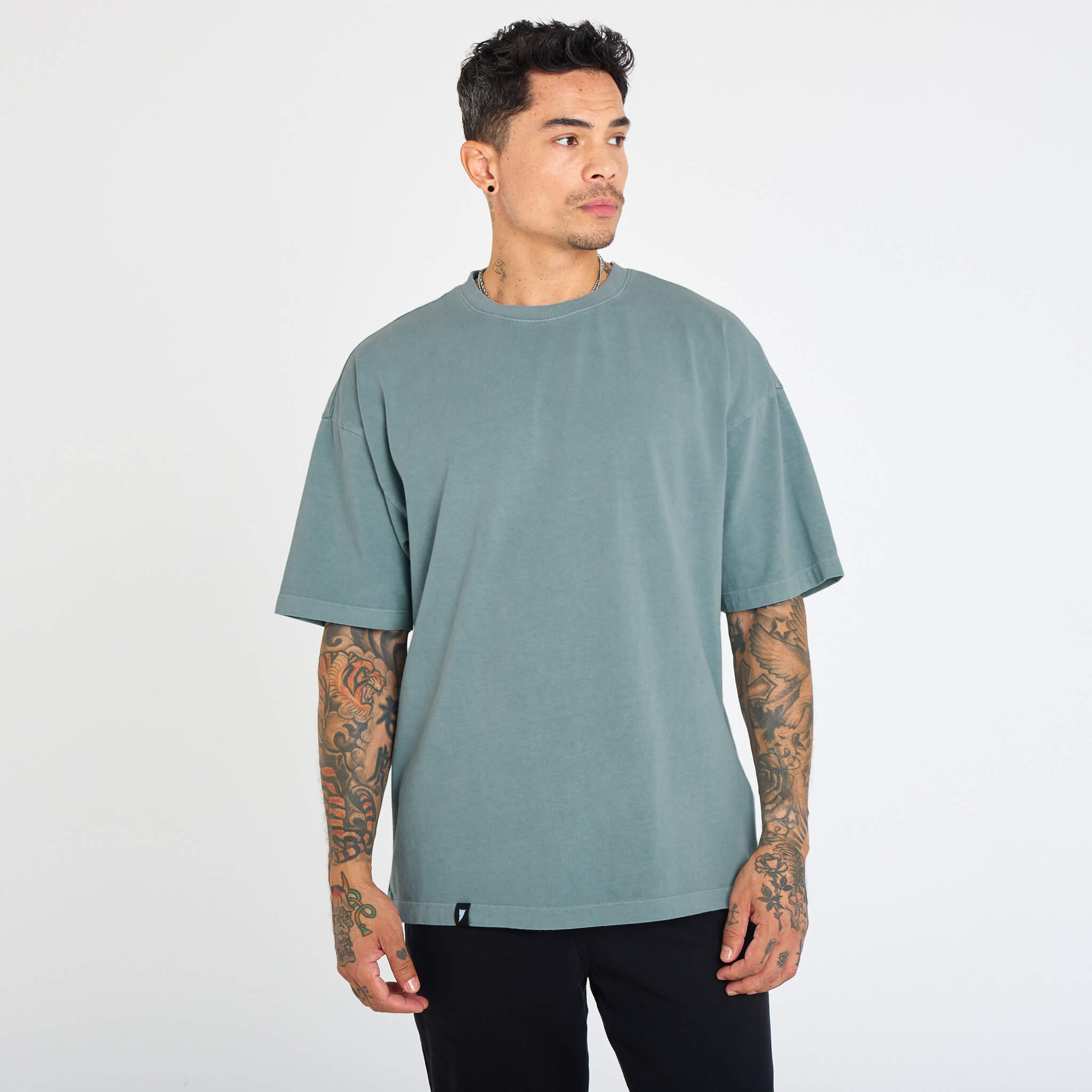 (New) Heavyweight Tee - Saltwater