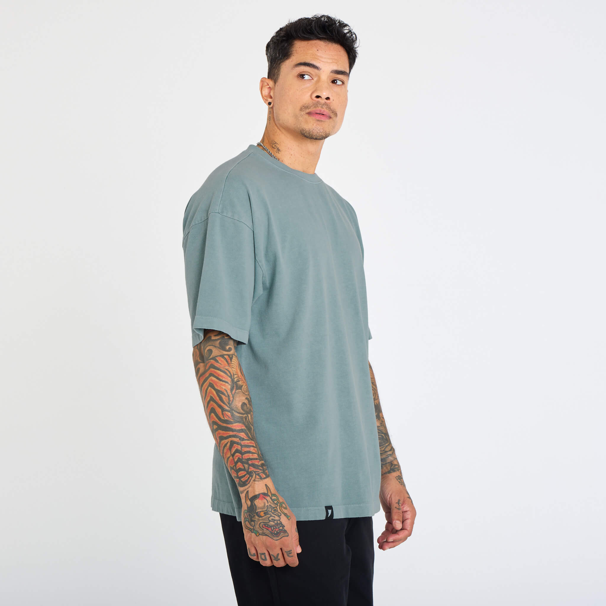 (New) Heavyweight Tee - Saltwater